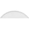 Ekena Millwork Segment Arch Sunburst Architectural Grade PVC Pediment, 74"W x 19-1/2"H x 2"P PEDPS074X195SEG01 - alternate 3